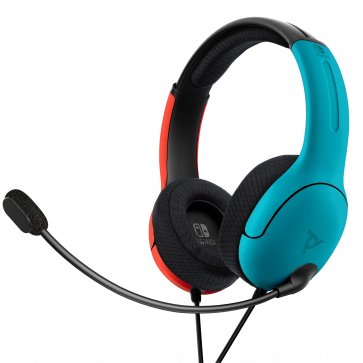 Switch LVL40 Stereo Headset - Blue/Red