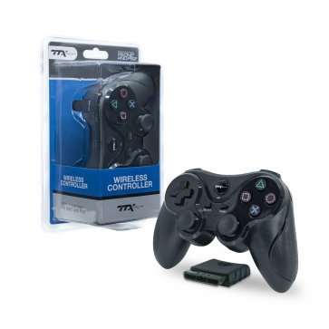 PS2 Black Wireless Controller - Similar To DS2