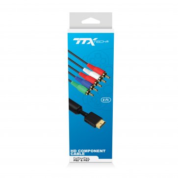 TTX Tech HD Component Cable for PS2 and PS3