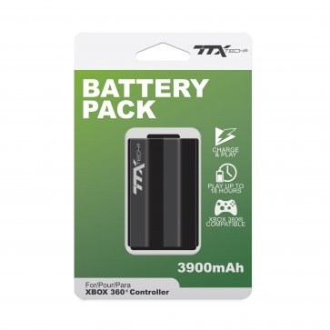 TTX Tech Rechargeable Battery Pack for the Xbox 360 Contro