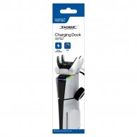 PS5 Slim Controller Charging Dock - White and Black