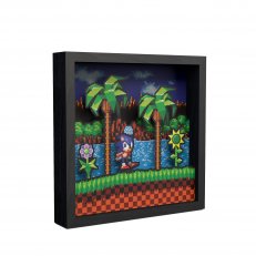 Pixel Frames - Sonic the Hedgehog: Idle Pose 9"x9"