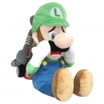 Super Mario - Luigi With Strobe 7" Plush