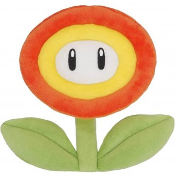 Super Mario - Fire Flower 6" Plush