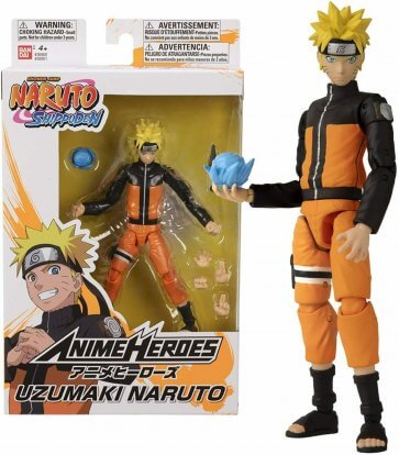 Naruto - Anime Heroes - Uzumaki Naruto Figure 6.5"