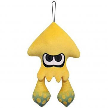 Splatoon Inkling Squid Sun Yellow 9" Plush