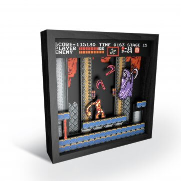 Pixel Frames - Castlevania: NES Classic 6"x6"