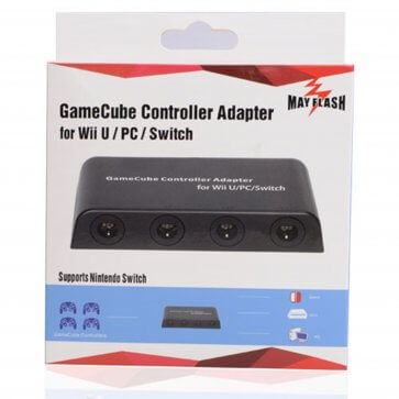 GameCube Controller Adapter for Wii U and PC USB 4 Port