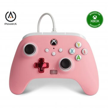 Xbox One / Series X Enhanced Wired Controller - Pink