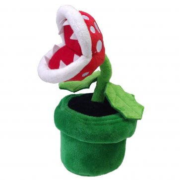 Super Mario Piranha Plant Plush 9"