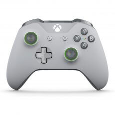Xbox One S Wireless Controller - Grey/Green