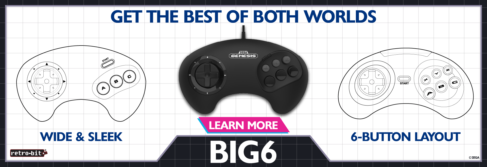 The BIG6 Controller - Get the best of both worlds!