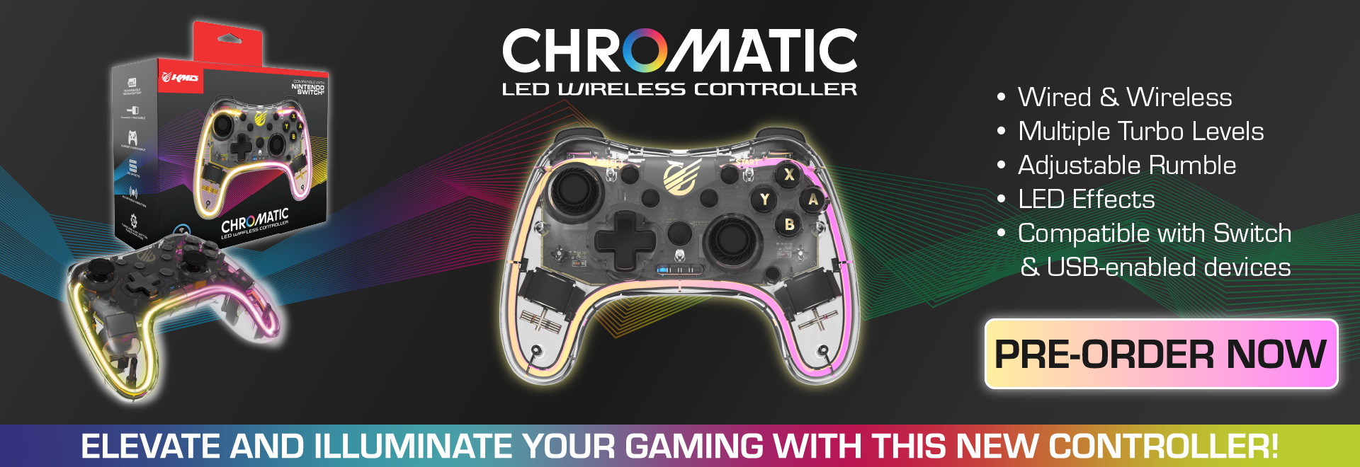 KMD Chromatic LED Wireless Controller - Pre-orders!