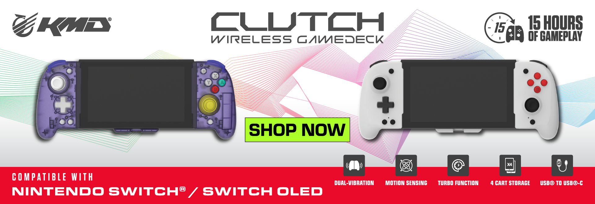 KMD Clutch Wireless Gamedeck - Shop now!