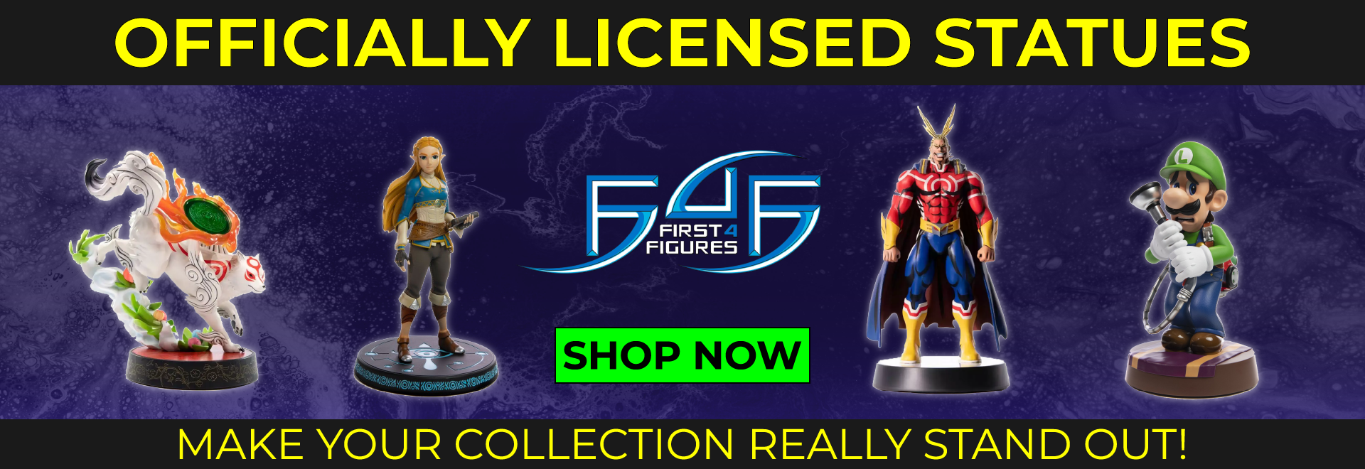 Officially licensed statues by F4F