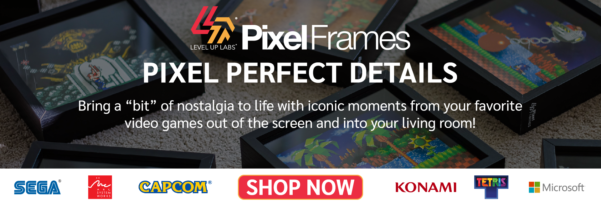 Pixel Frames - Pixel Perfect Details