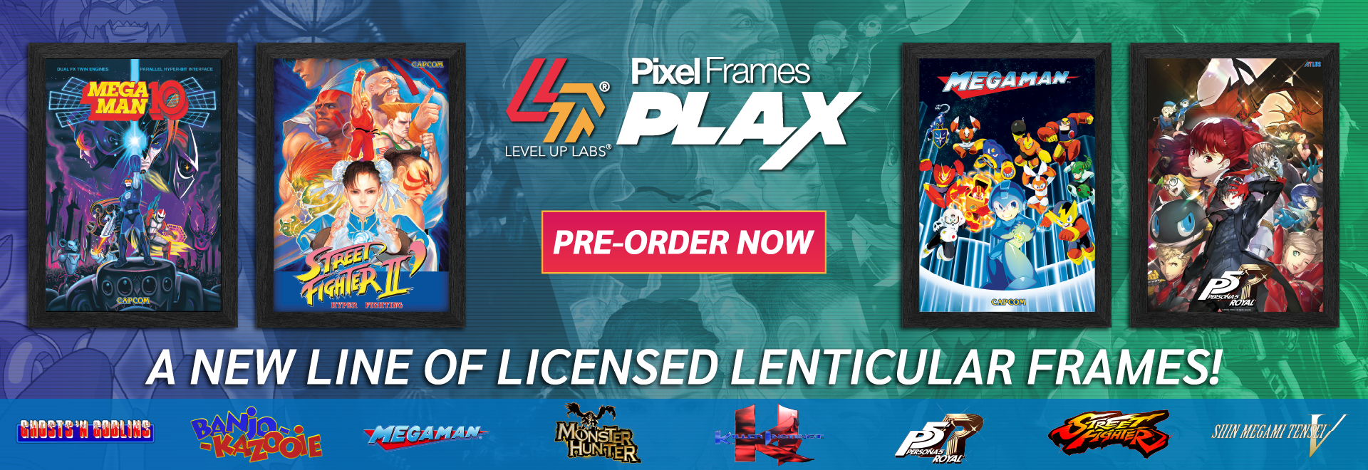 Introducing a new line of 3D lenticular frames - Plax!
