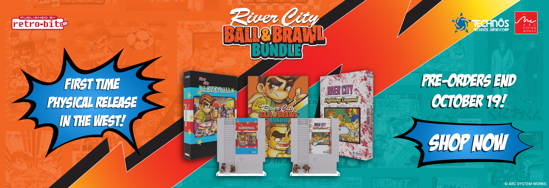 Get ready for hot-blooded action in the River City with this bundle!