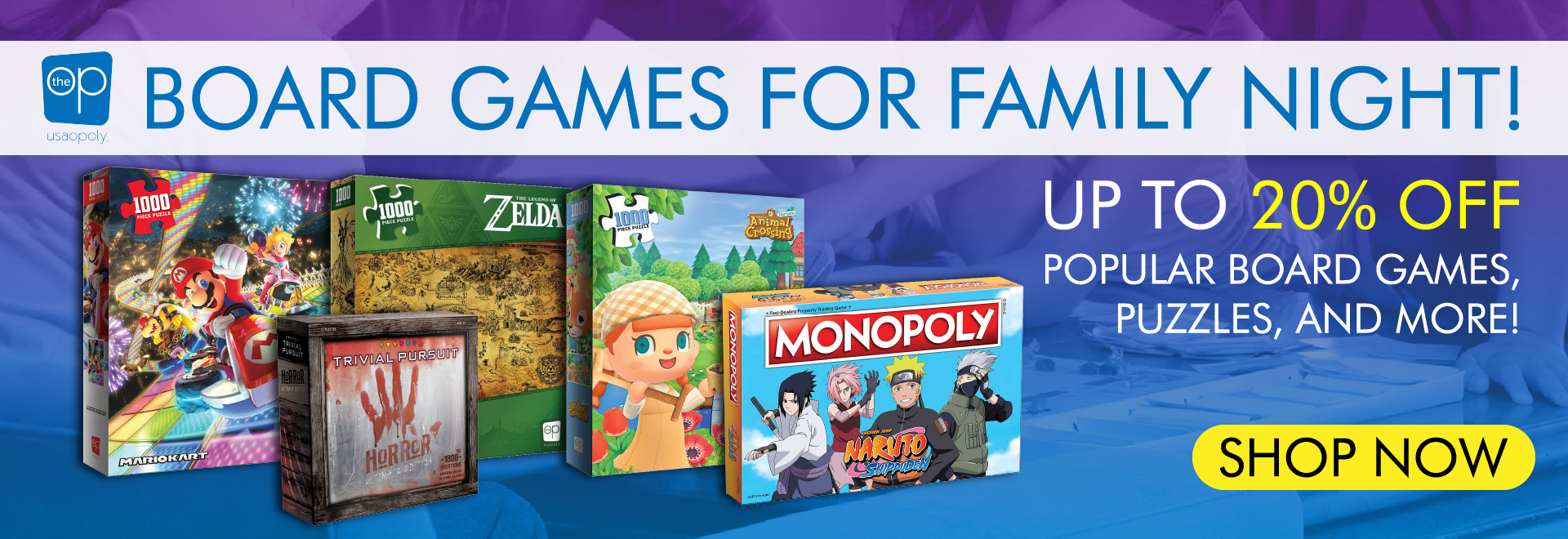 USAopoly - Board Games for Family Night!