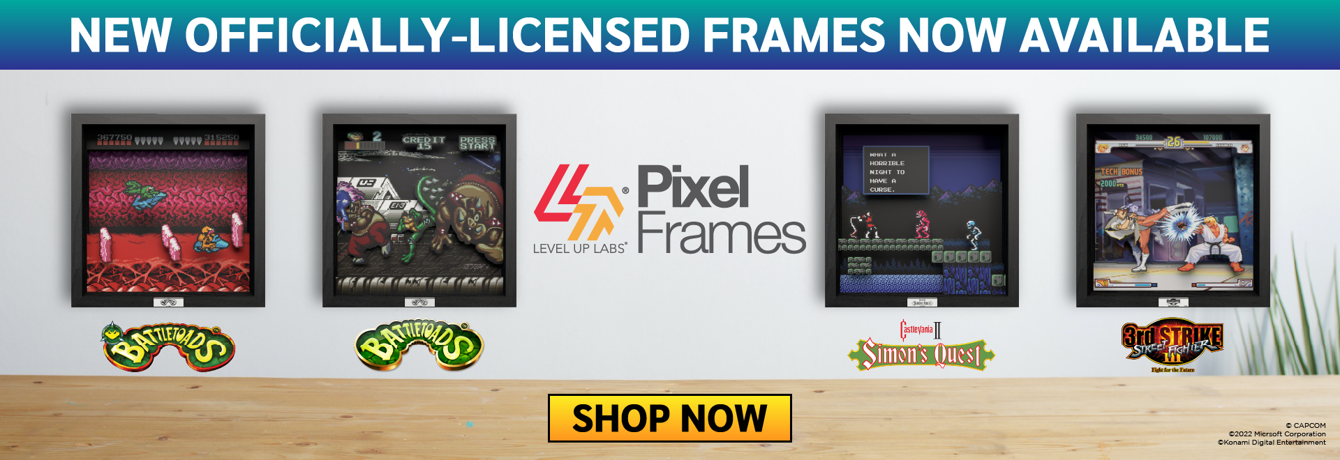 NEW Pixel Frames now available!