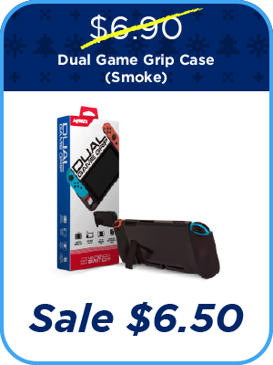 KMD - Dual Game Grip Case (Smoke)