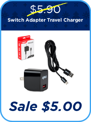 KMD - Switch Adapter Travel Charger