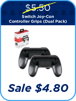 KMD - Switch Joy-Con Controller Grips (Dual Pack)