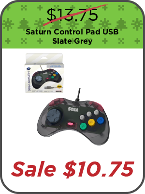 SEGA Saturn Control Pad USB - Slate Grey