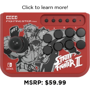Switch - Controller - Fight Stick - Fighting Stick Mini:  Street Fighter Edition (Ryu/Ken) for Nintendo Switch and PC (Hori)