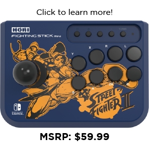 Switch - Controller - Fight Stick - Fighting Stick Mini:  Street Fighter Edition (Chun-Li/Cammy) for Nintendo Switch and PC (Hori)