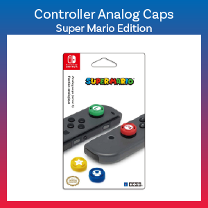 Switch - Grip - Controller Analog Caps - Super Mario Edition (Hori)