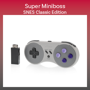 SNES Classic Edition - Controller - Super Miniboss Wireless Controller (Nyko)