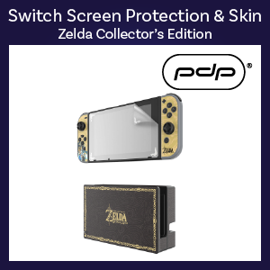 Switch - Bundle - Screen Protection & Skins - Zelda Collector's Edition (PDP)
