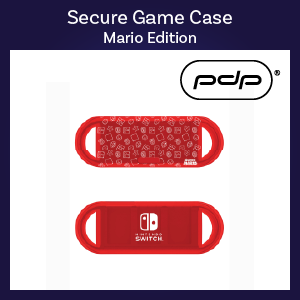 Switch - Case - Secure Game Case - Mario Edition (PDP