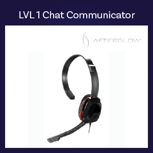 Switch - Headset - Afterglow LVL 1 Chat Communicator (PDP)