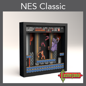 Pixel Frames - Konami - Castlevania - NES Classic