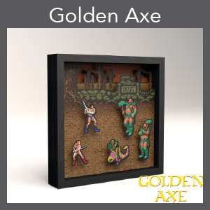 Pixel Frames - SEGA - Golden Axe - Golden Axe
