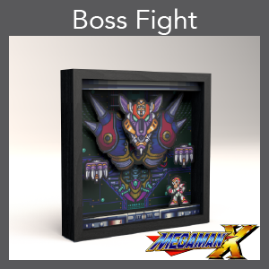 Pixel Frames - Capcom - Mega Man X - Boss Fight
