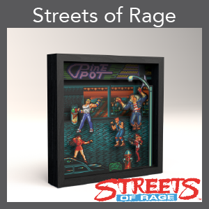 Pixel Frames - SEGA - Streets of Rage - Streets of Rage