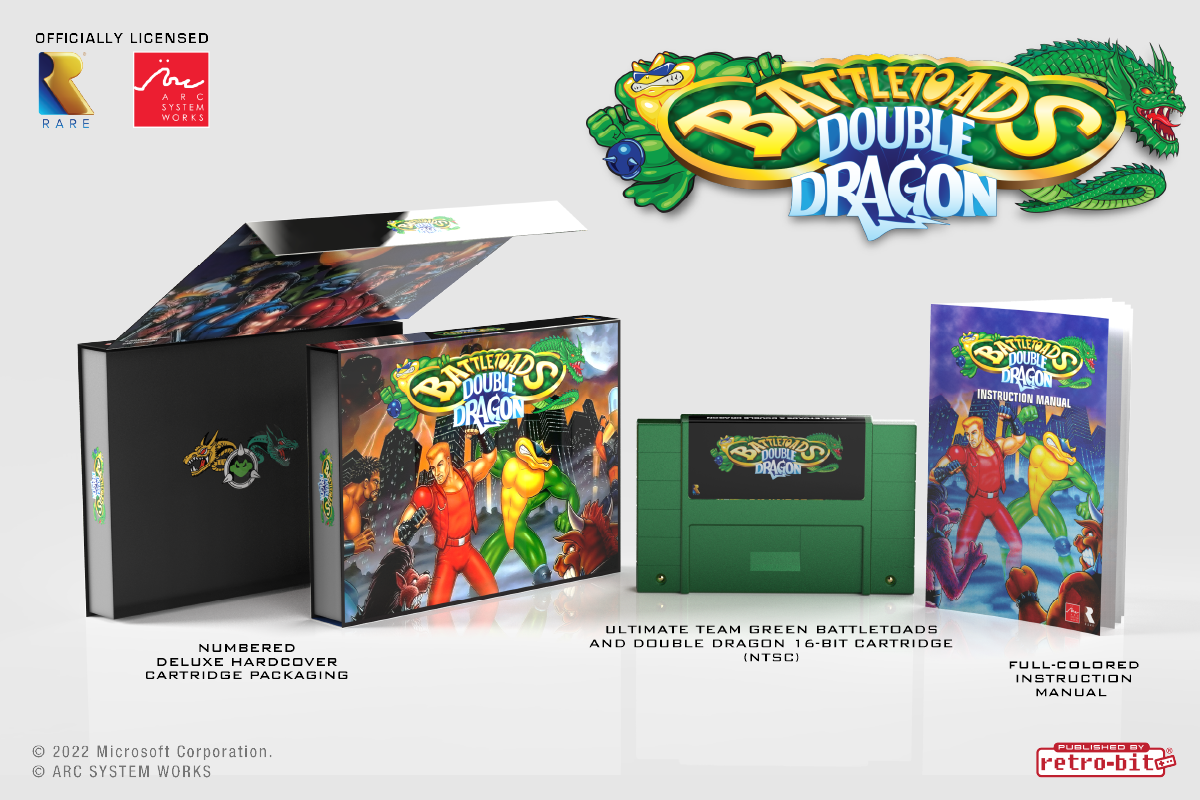 Battletoads & Double Dragon (SNES) Collage Web