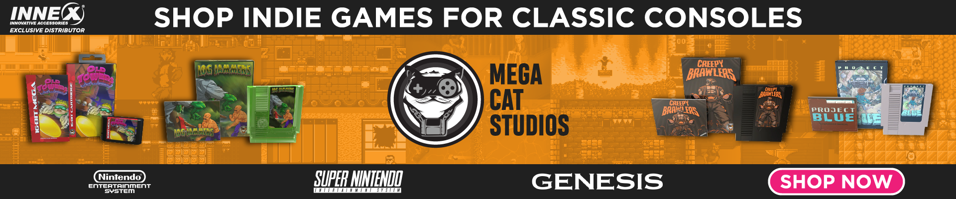 Mega Cat Studios - Shop indie games for classic consoles!
