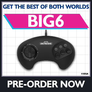 Get the Best of Both Worlds - SEGA BIG6 Controller