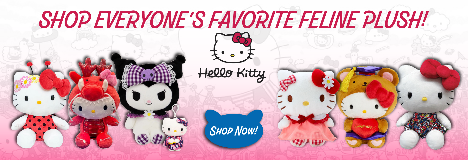 Hello Kitty Plush - Now in stock!
