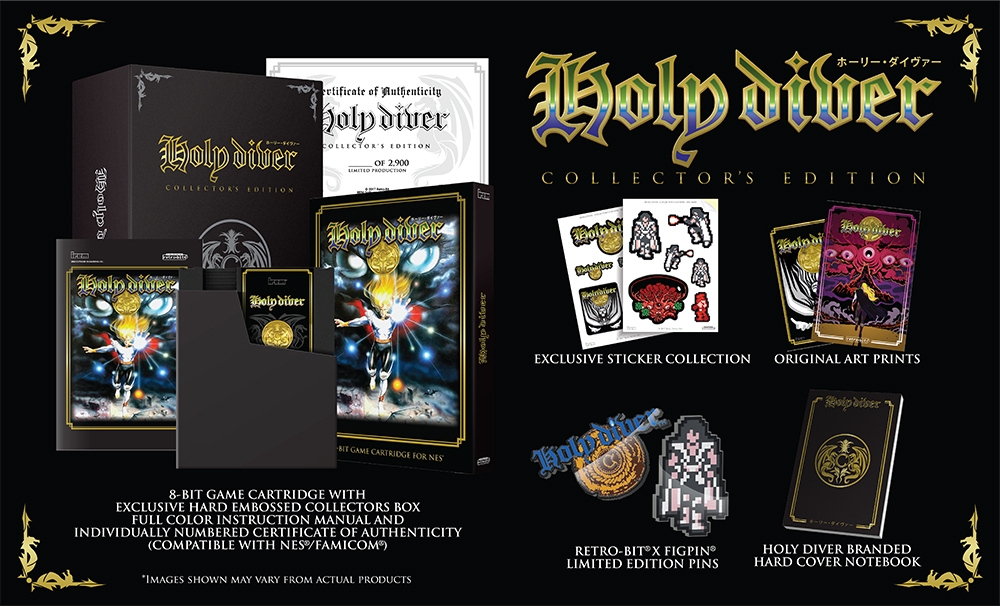 Retro-Bit Holy Diver Collector's Edition